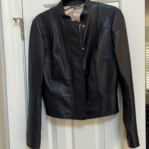 Alexander McQueen leather jacket EUC
